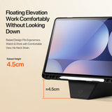 For-Samsung-Galaxy-Tab-S9+-/-Galaxy-Tab-S9-FE+-/-Galaxy-Tab-S10+-Tablet-Case-DUX-DUCIS-Vers-Series-Multi-function-Folding-Stand-Leather-Cover-Black