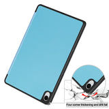For-Samsung-Galaxy-Tab-S11-Stand-Case-Shock-Absorbent-Leather-Tablet-Cover-with-Pen-Slot-Sky-Blue