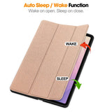 For-Samsung-Galaxy-Tab-S11-Stand-Case-Shock-Absorbent-Leather-Tablet-Cover-with-Pen-Slot-Rose-Gold