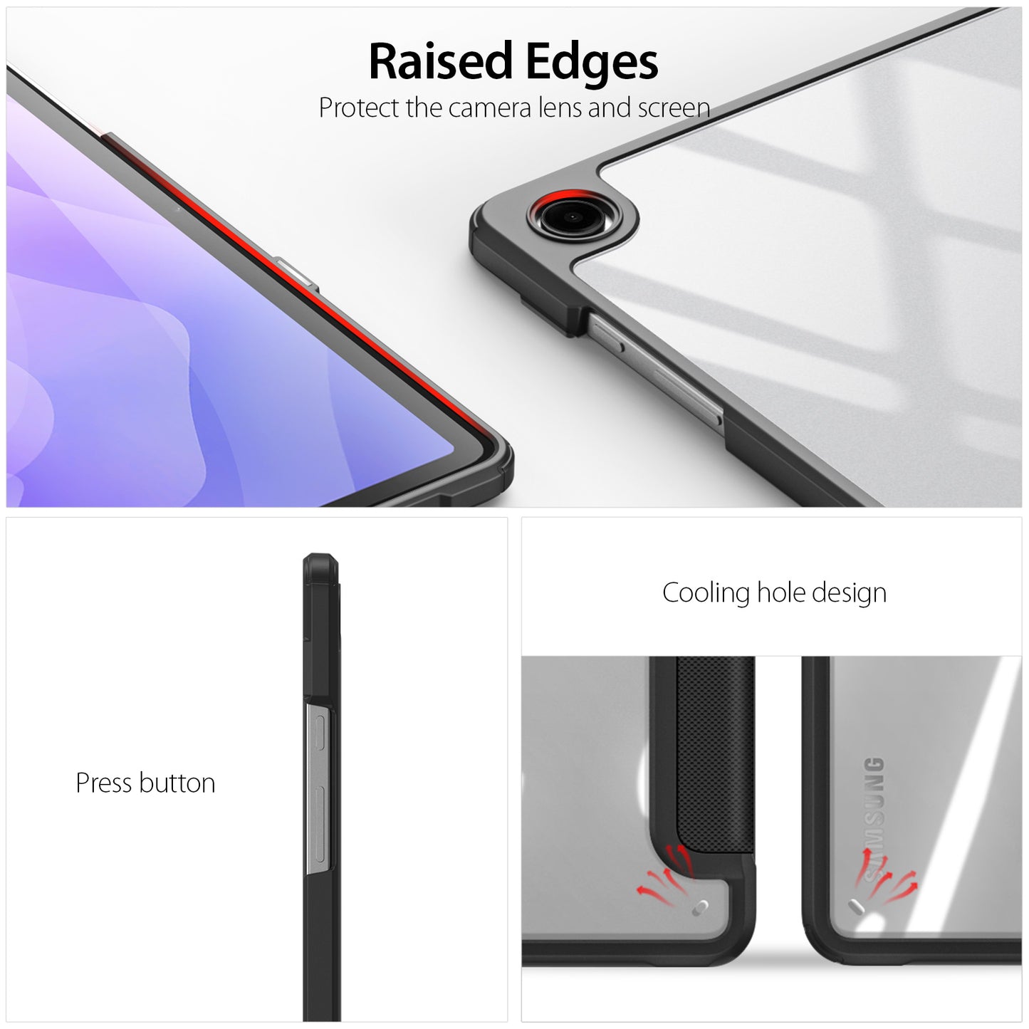 For-Samsung-Galaxy-Tab-A9+-/-Galaxy-Tab-A11+-Case-DUX-DUCIS-TOBY-Series-Tri-fold-Stand-PU-Leather-Tablet-Cover-Black