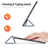 For-Samsung-Galaxy-Tab-S11-Ultra-Case-DUX-DUCIS-Domo-Series-Tri-fold-Stand-PU-Leather-Tablet-Cover-Blue