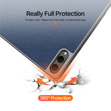 For-Samsung-Galaxy-Tab-S11-Ultra-Case-DUX-DUCIS-Domo-Series-Tri-fold-Stand-PU-Leather-Tablet-Cover-Blue