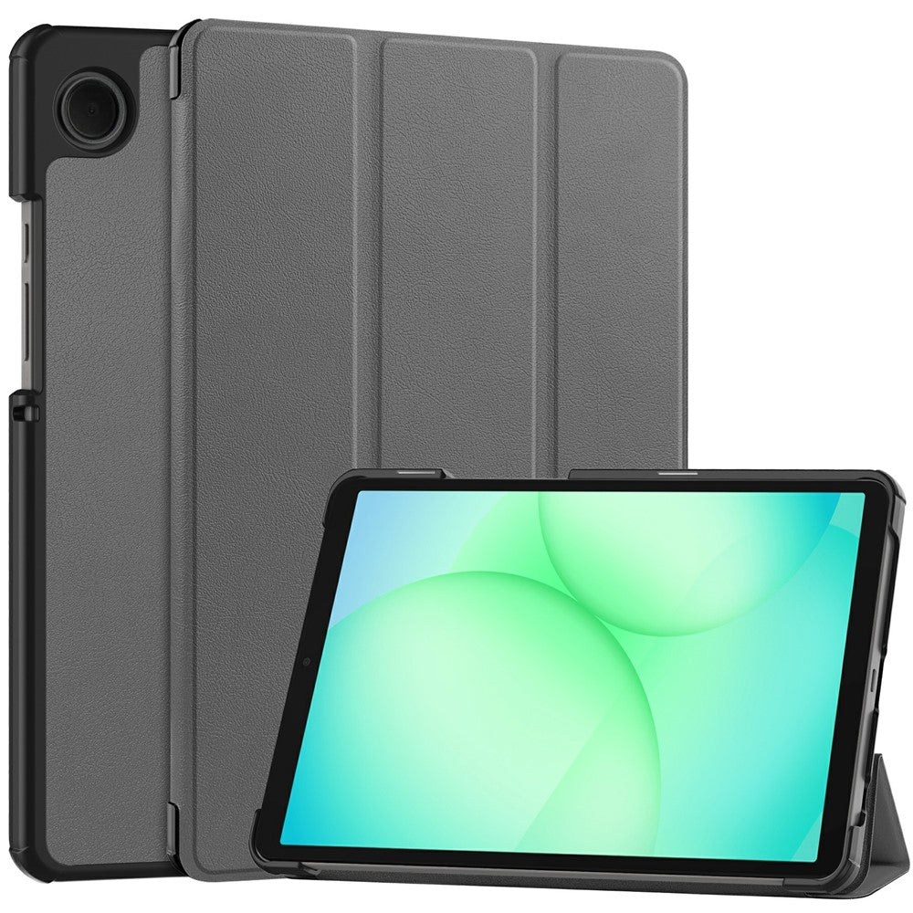 For-Samsung-Galaxy-Tab-A11-Case-Anti-Drop-Leather-Stand-Tablet-Cover-Grey