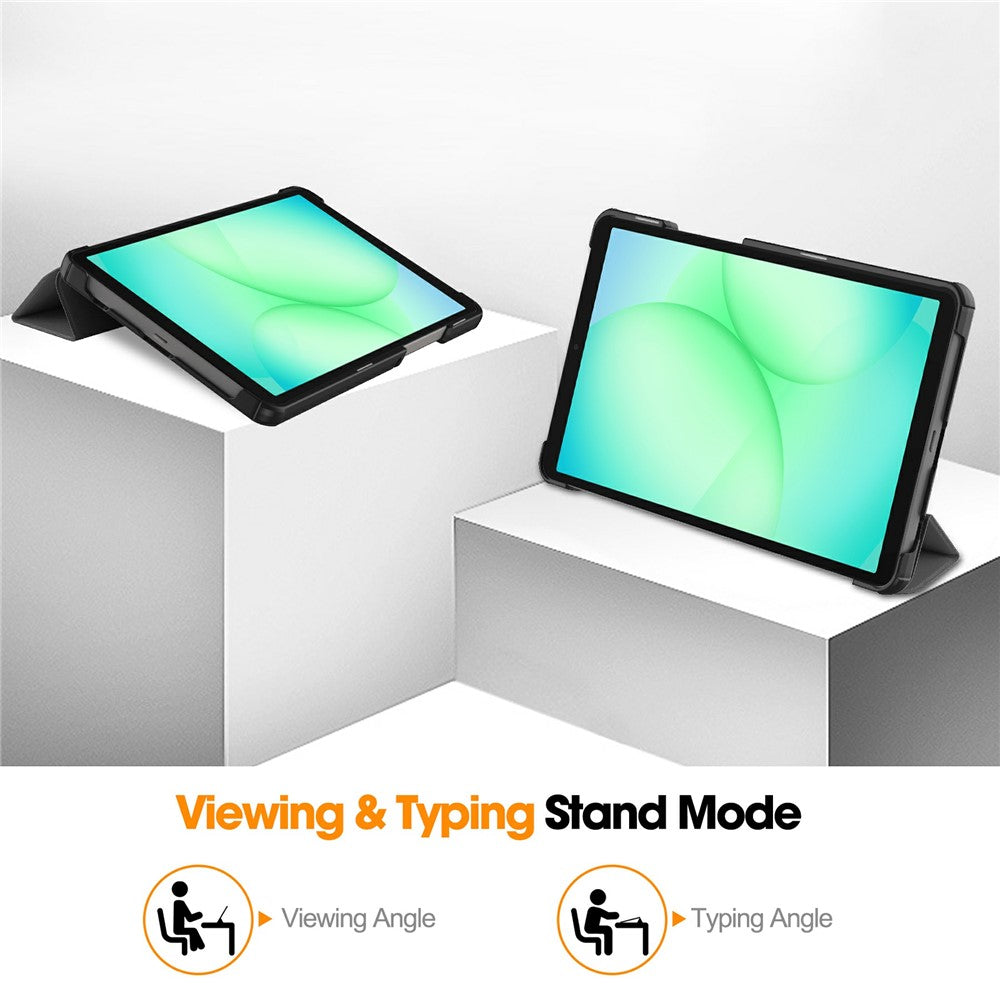 For-Samsung-Galaxy-Tab-A11-Case-Anti-Drop-Leather-Stand-Tablet-Cover-Grey