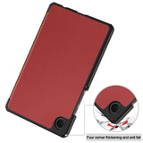 For-Samsung-Galaxy-Tab-A11-Case-Anti-Drop-Leather-Stand-Tablet-Cover-Wine-Red