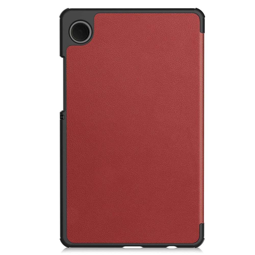 For-Samsung-Galaxy-Tab-A11-Case-Anti-Drop-Leather-Stand-Tablet-Cover-Wine-Red