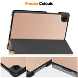 For-Samsung-Galaxy-Tab-A11-Case-Anti-Drop-Leather-Stand-Tablet-Cover-Rose-Gold