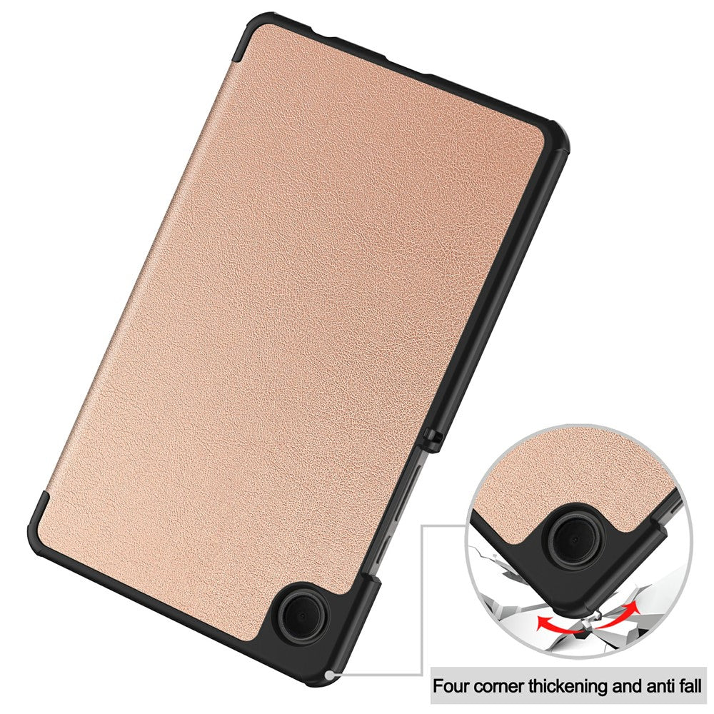 For-Samsung-Galaxy-Tab-A11-Case-Anti-Drop-Leather-Stand-Tablet-Cover-Rose-Gold