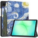 For-Samsung-Galaxy-Tab-A11-Case-Pattern-Print-Leather-Stand-Tablet-Cover-Starry-Sky