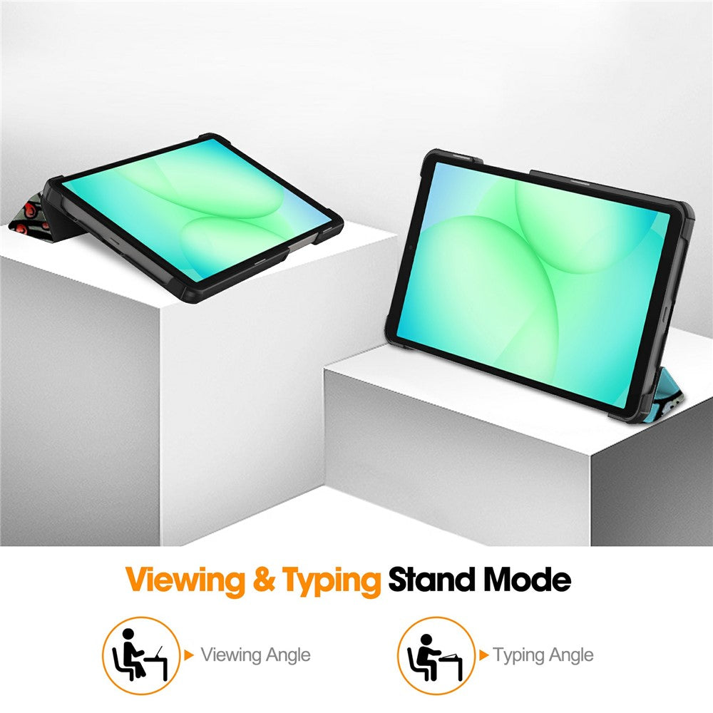 For-Samsung-Galaxy-Tab-A11-Case-Pattern-Print-Leather-Stand-Tablet-Cover-Graffiti