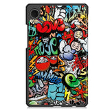 For-Samsung-Galaxy-Tab-A11-Case-Pattern-Print-Leather-Stand-Tablet-Cover-Graffiti