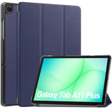 For-Samsung-Galaxy-Tab-A11+-Case-Anti-Drop-Leather-Stand-Tablet-Cover-Blue
