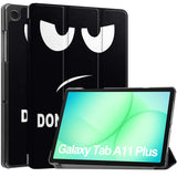 For-Samsung-Galaxy-Tab-A11+-Case-Pattern-Print-Leather-Stand-Tablet-Cover-Don't-Touch-Me