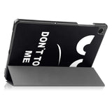 For-Samsung-Galaxy-Tab-A11+-Case-Pattern-Print-Leather-Stand-Tablet-Cover-Don't-Touch-Me