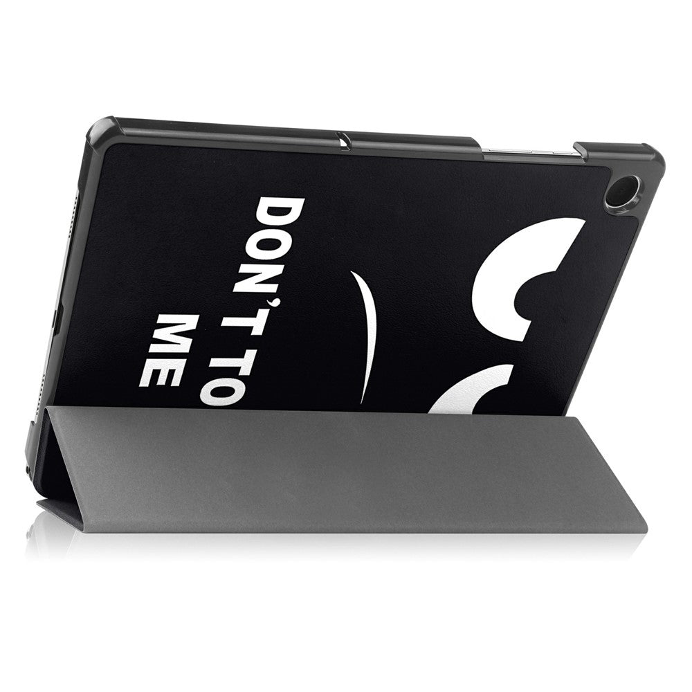 For-Samsung-Galaxy-Tab-A11+-Case-Pattern-Print-Leather-Stand-Tablet-Cover-Don't-Touch-Me