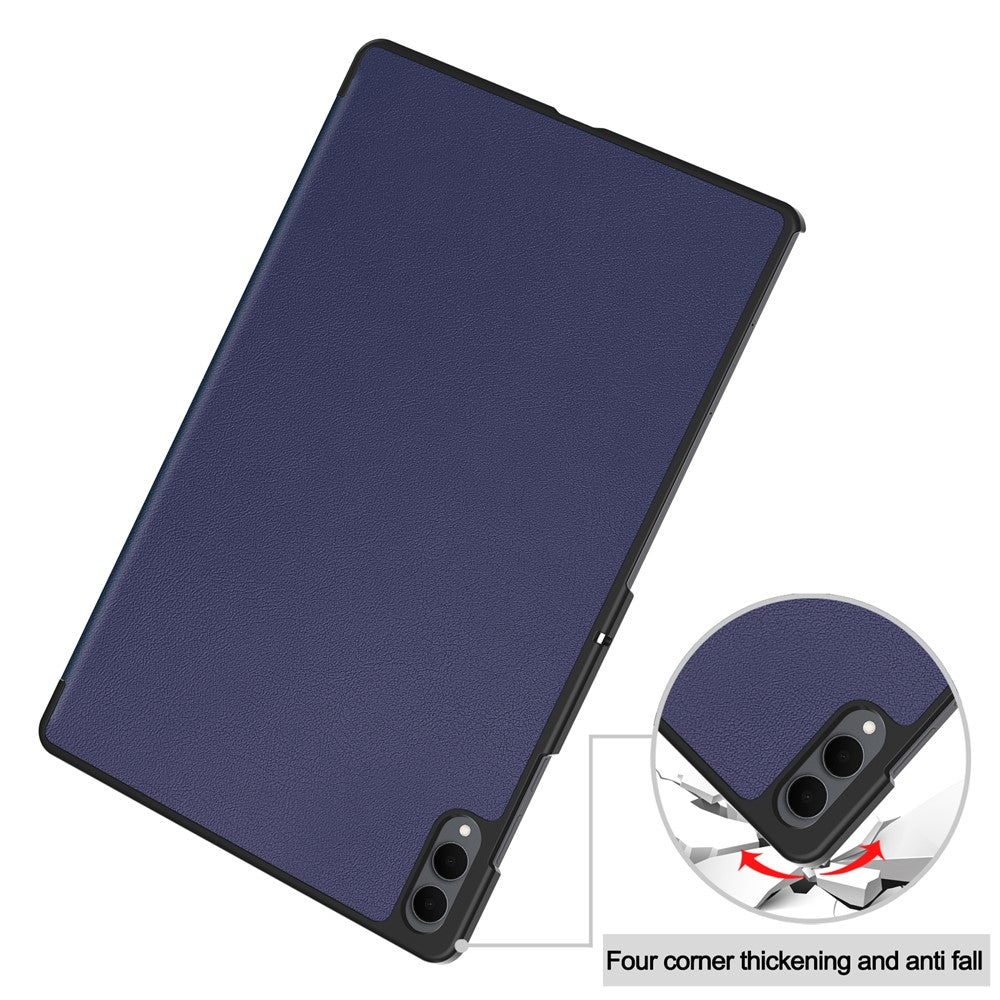 For-Samsung-Galaxy-Tab-S11-Ultra-Case-Anti-Drop-Leather-Stand-Tablet-Cover-Blue