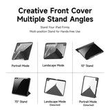 DUX-DUCIS-for-iPad-(2025)-/-10.9-(2022)-Magi-Tablet-Case-Detachable-Leather-Cover-with-V-Fold-Stand-Black