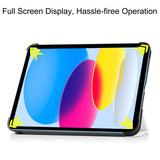 For-iPad-(2025)-/-10.9-(2022)-PU-Leather-Protective-Case-Drop-Proof-Tri-Fold-Stand-Tablet-Cover-with-Auto-Wake-/-Sleep-White