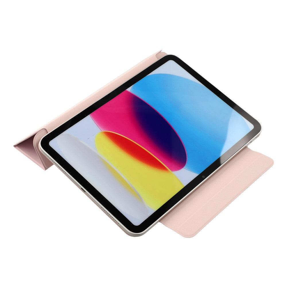 For-iPad-(2025)-/-10.9-(2022)-PU-Leather-Tablet-Case-Auto-Wake-/-Sleep-Stand-Protective-Cover-Pink