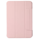 For-iPad-(2025)-/-10.9-(2022)-PU-Leather-Tablet-Case-Auto-Wake-/-Sleep-Stand-Protective-Cover-Pink