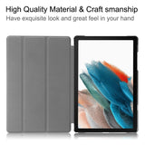 For-Samsung-Galaxy-Tab-A9-Tri-fold-Stand-PU-Leather-Tablet-Case-Full-Protection-Tablet-Cover-Dark-Blue