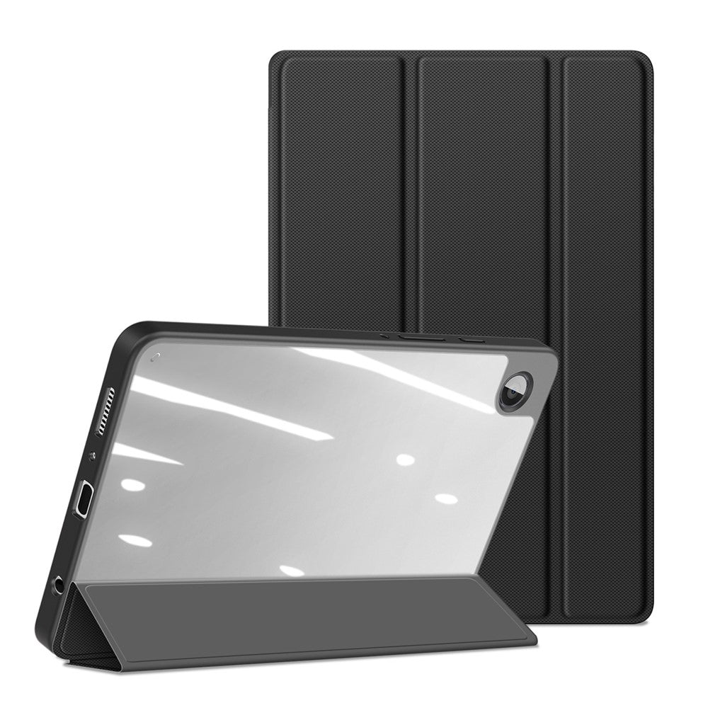 DUX-DUCIS-TOBY-Series-For-Samsung-Galaxy-Tab-A9-Case-Tri-fold-Stand-PU-Leather-Tablet-Cover-Black