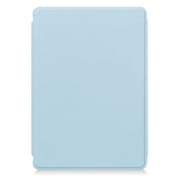 For-Samsung-Galaxy-Tab-S10-FE-/-S9-FE-Case-Leather+Acrylic-Rotary-Stand-Cover-with-Bluetooth-Compatible-Keyboard-Sky-Blue