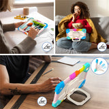 For-Samsung-Galaxy-Tab-A9+-Rugged-Case-Handle-Kickstand-Tablet-Cover-with-Shoulder-Strap-Colorful-Blue