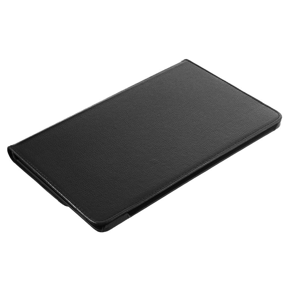 For-Lenovo-Tab-M11-/-Xiaoxin-Pad-11-2024-Leather-Case-Rotating-Stand-Tablet-Cover-Black