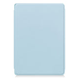 For-Lenovo-Tab-M11-/-Xiaoxin-Pad-11-2024-Case-PU+Acrylic-Tablet-Stand-Cover-with-Bluetooth-compatible-Keyboard-Sky-Blue