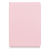 For-Lenovo-Tab-M11-/-Xiaoxin-Pad-11-2024-Case-PU+Acrylic-Tablet-Stand-Cover-with-Bluetooth-compatible-Keyboard-Pink