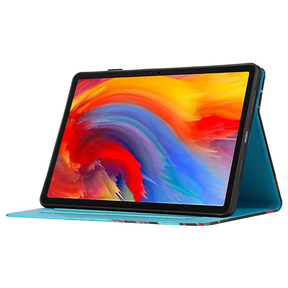 For-Lenovo-Tab-M11-/-Xiaoxin-Pad-11-2024-Case-Pattern-Printing-PU-Leather-Stand-Tablet-Cover-Yellow-Cat