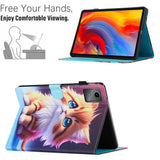 For-Lenovo-Tab-M11-/-Xiaoxin-Pad-11-2024-Case-Pattern-Printing-PU-Leather-Stand-Tablet-Cover-Yellow-Cat