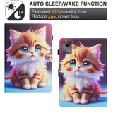 For-Lenovo-Tab-M11-/-Xiaoxin-Pad-11-2024-Case-Pattern-Printing-PU-Leather-Stand-Tablet-Cover-Yellow-Cat