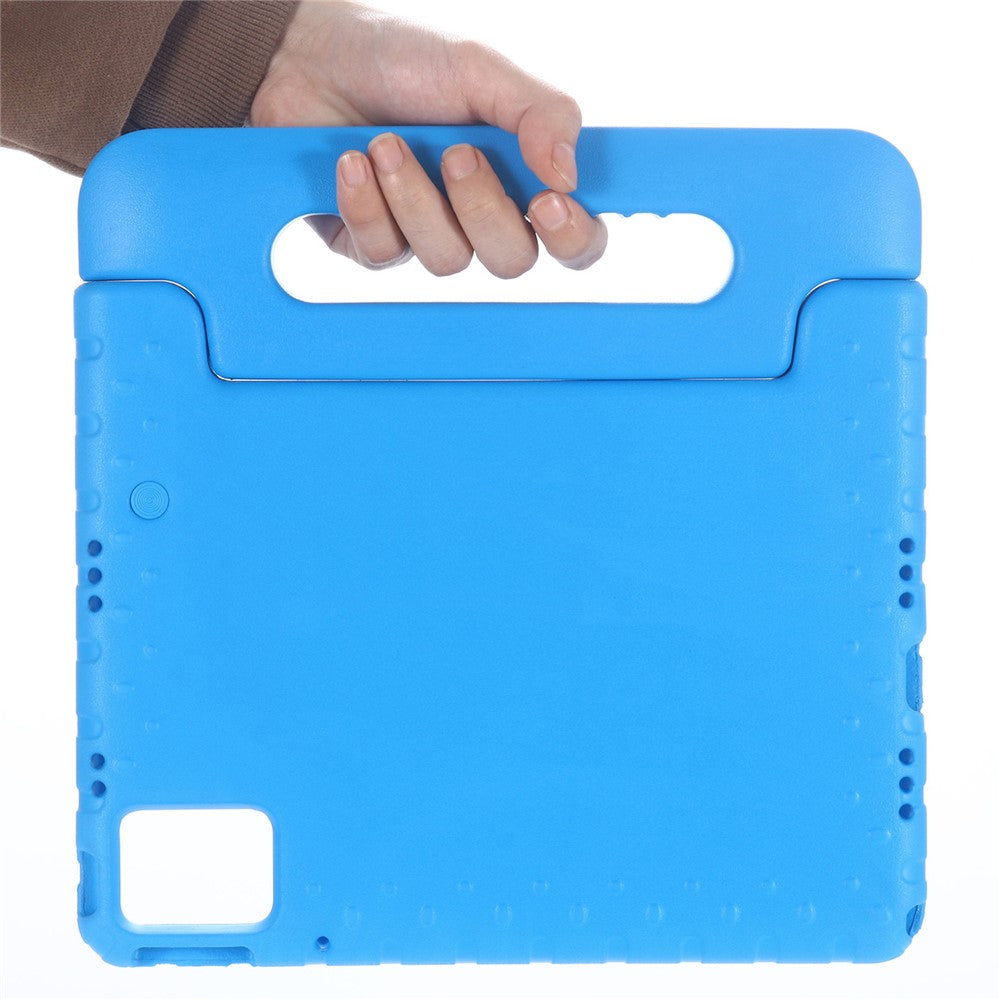 For-Lenovo-Tab-M11-/-Xiaoxin-Pad-11-2024-Case-Handle-Kickstand-EVA-Tablet-Cover-Blue