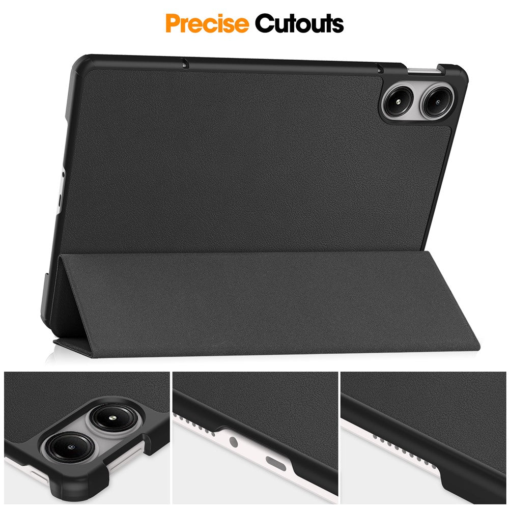 Tablet-Case-for-Xiaomi-Redmi-Pad-Pro-/-Redmi-Pad-Pro-5G-/-Poco-Pad-Tri-Fold-Stand-Leather-Cover-Black