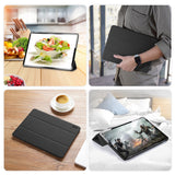DUX-DUCIS-Domo-Series-for-Xiaomi-Redmi-Pad-Pro-/-Pad-Pro-5G-/-Poco-Pad-4G-/-Poco-Pad-5G-Leather-Case-Tri-Fold-Stand-with-Pencil-Holder-Black