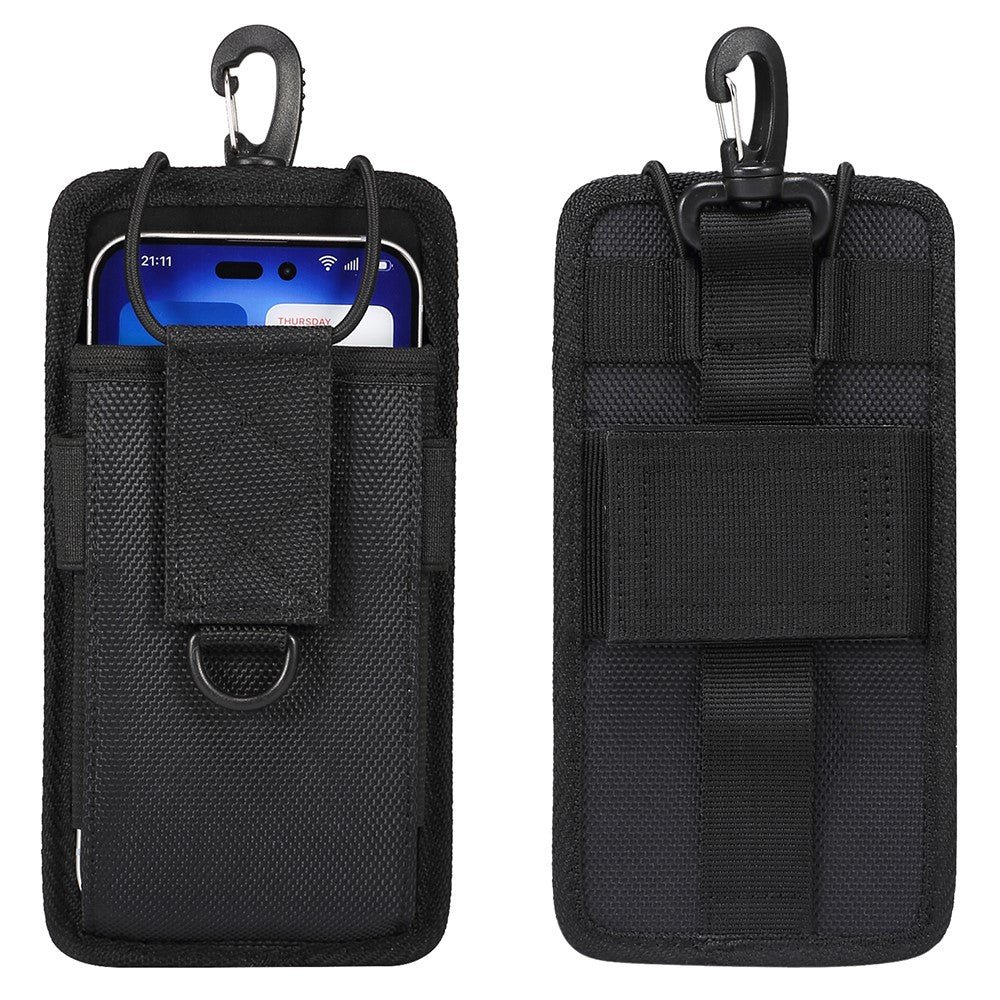 5.5-6.5-inch-Waist-Bag-for-iPhone-11-Pro-Max-/-Samsung-Galaxy-S25+-/-Honor-50-Universal-Oxford-Fabric-Phone-Pouch