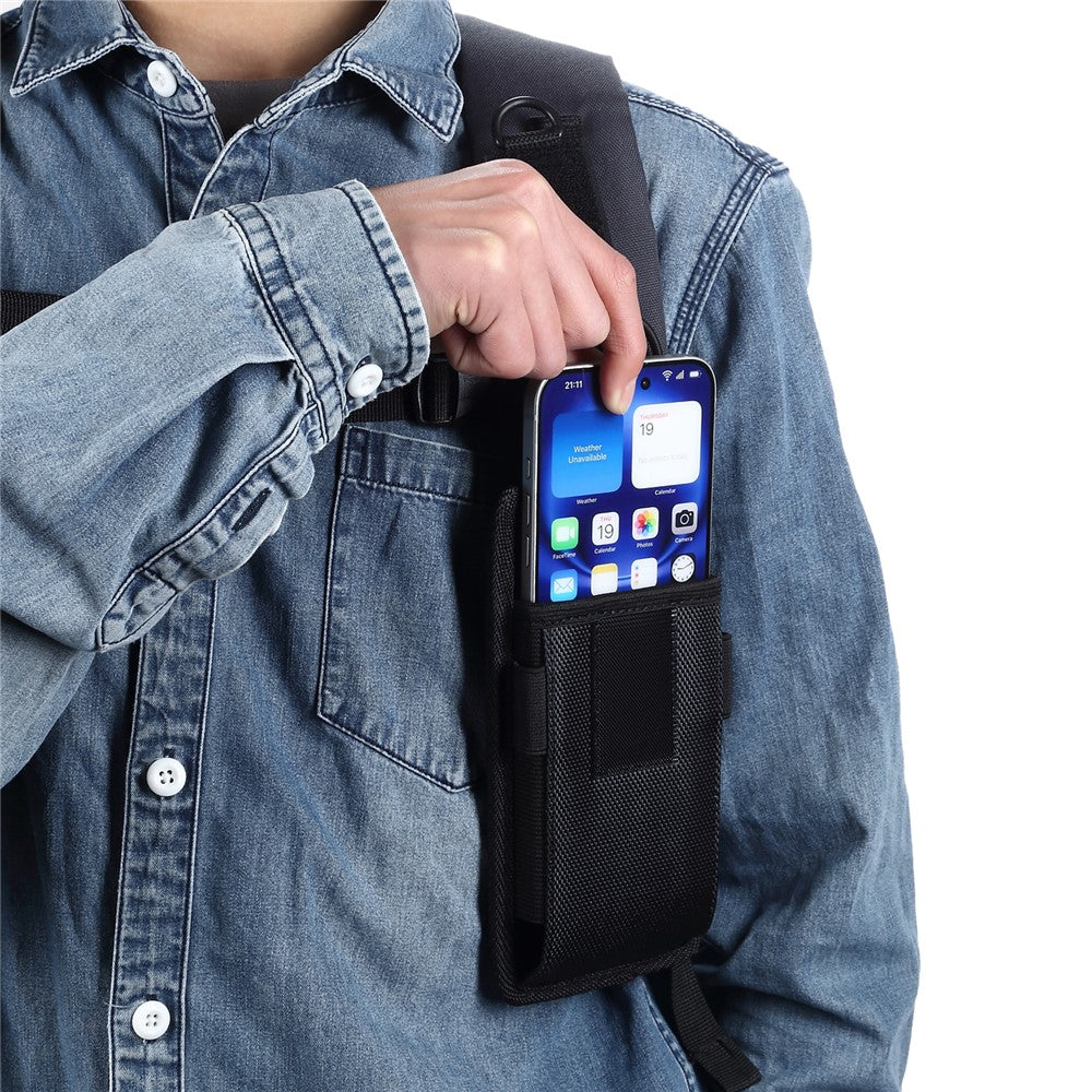 5.5-6.5-inch-Waist-Bag-for-iPhone-11-Pro-Max-/-Samsung-Galaxy-S25+-/-Honor-50-Universal-Oxford-Fabric-Phone-Pouch