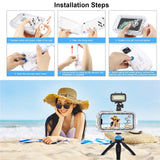 PULUZ-PU9115W-Waterproof-Cover-for-iPhone-14-Pro-/-14-/-13-Pro-/-13-/-12-Pro-/-12-PC-+-Glass-40m-Phone-Diving-Case-(Upgraded-Version)