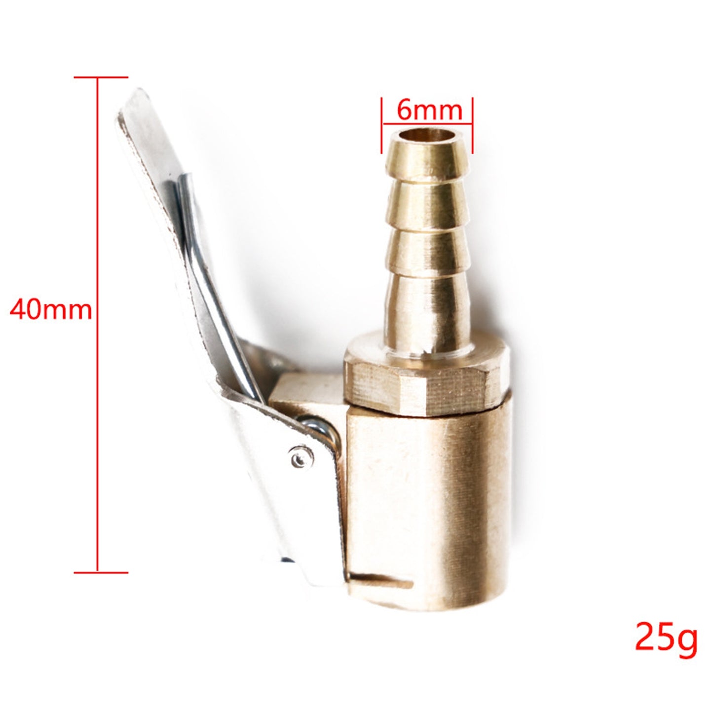 6mm-Car-Tyre-Wheel-Tire-Air-Chuck-Inflator-Pump-Valve-Clip-Clamp-Connector