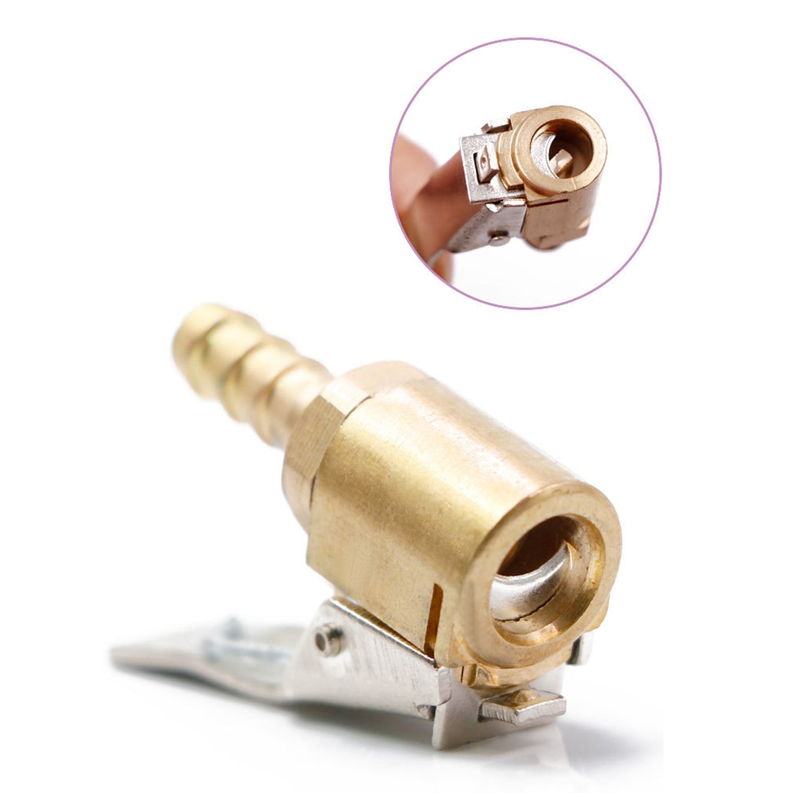 6mm-Car-Tyre-Wheel-Tire-Air-Chuck-Inflator-Pump-Valve-Clip-Clamp-Connector