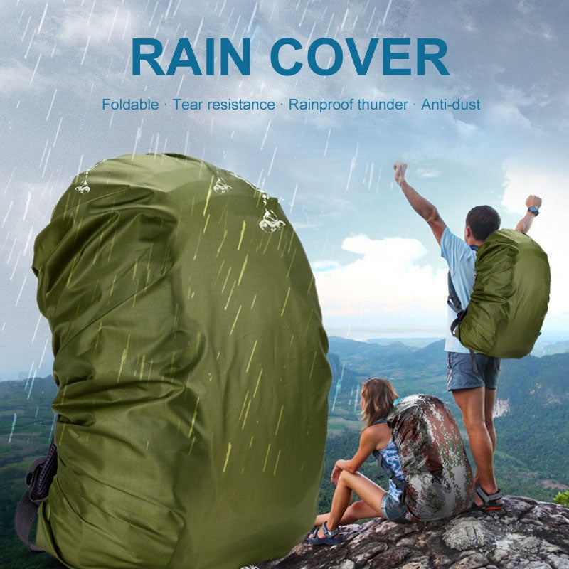 70L-Adjustable-Waterproof-Dustproof-Backpack-Rain-Cover-Portable-Ultralight-Protective-Cover(Orange)