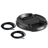 72mm-Center-Pinch-Camera-Lens-Cap(Black)