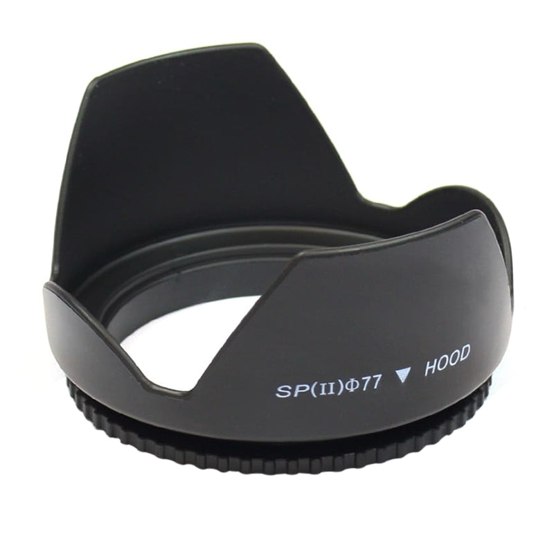 77mm-Lens-Hood-for-Cameras(Screw-Mount)(Black)