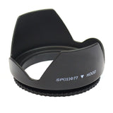 77mm-Lens-Hood-for-Cameras(Screw-Mount)(Black)