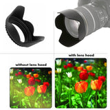 77mm-Lens-Hood-for-Cameras(Screw-Mount)(Black)