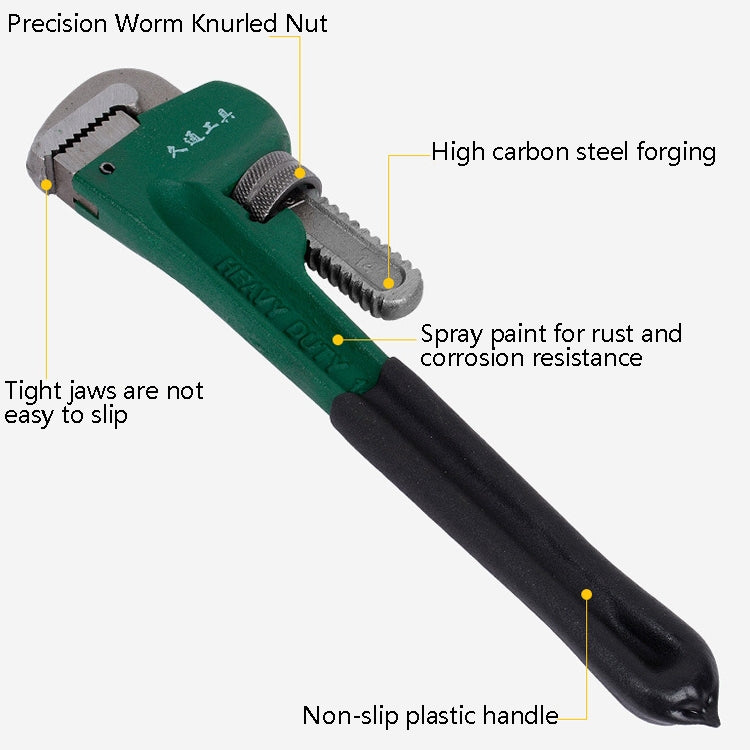 8-inch-JiuTong-Plastic-Handle-Heavy-Duty-Pipe-Wrench-Plumbing-Pliers