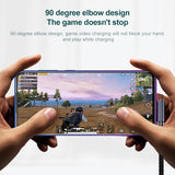8-Pin-Male-to-USB-C/Type-C-Female-Elbow-Adapter