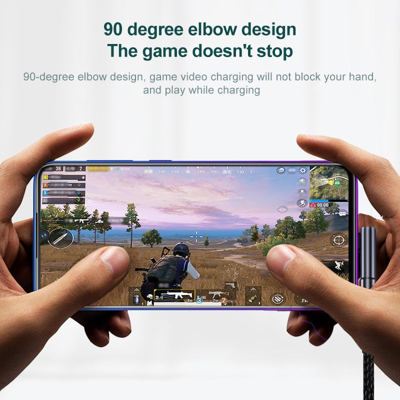 8-Pin-Male-to-USB-C/Type-C-Female-Elbow-Adapter